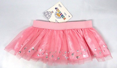 New Build-A-Bear PINK MESH *GLAM* SKIRT - Item No. 023741