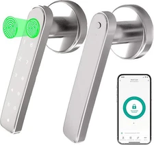 Smart Fingerprint Door Lock Biometric Door Lock With Handle & App Control