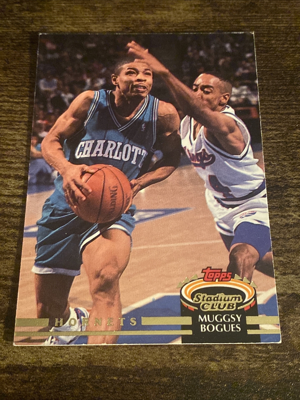 1992-93 Stadium Club Charlotte Hornets Basketball Card #71 Muggsy ...