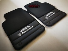 TAPPETI PER AUTO ABARTH -  595 TURISMO IN PELLE E VELLUTO PERSONALIZZABILI