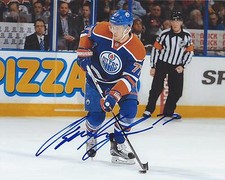Oscar Klefbom Signed 8x10 Photo Edmonton Oilers Autographed COA D