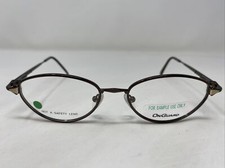 OnGuard OG-084 BRN 52-17-135 Brown Metal Full Rim Eyeglasses Frame C291