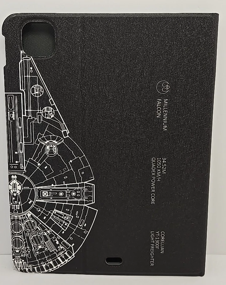 Star Wars Millennium Falcon Android Tablet Case, New, Measure 9.6 x 7.25" Int. - Image 2 of 4