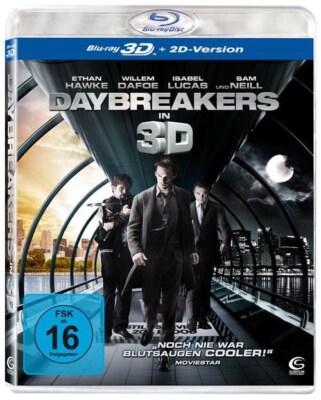 Blu-ray/ Daybreakers - 3D + 2D Version !! Topzustand !!