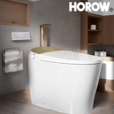 HOROW Smart Bidet Toilet One Piece Toilet with Auto Flush LED Display Dryer
