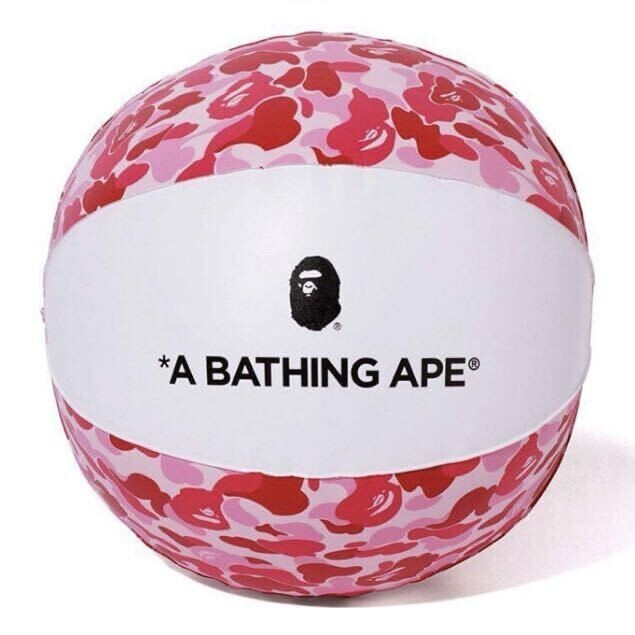 BAPE ビーチボール ABC camo Pink a bathing ape BAPE Beach ball ABC camo Pink A Bathing Ape | eBay