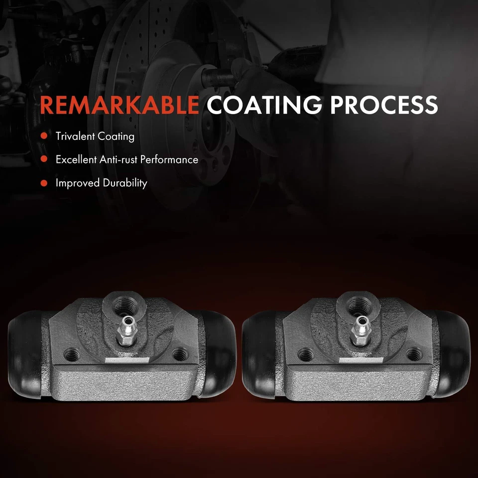 2 piezas cilindros de rueda de freno trasero para Chrysler Imperial Dodge D100 Plymouth PB100 Foto 3 de 4