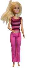 Mattle Blonde hair Barbie 2015 Fashionista Clone Ooak Outfit Vguc C374G