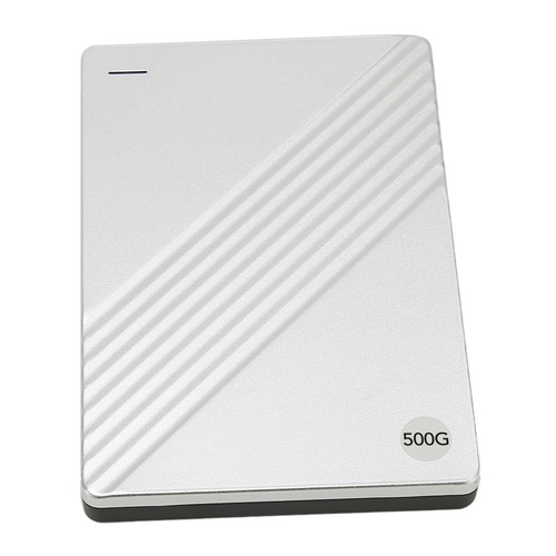 Silver 500GB External Hard Drive Ultrathin 2.5in USB 3.0 Plug And Play Fit - Picture 16 of 22