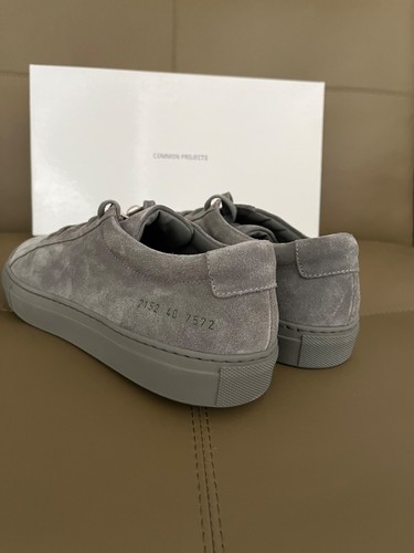 COMMON PROJECTS Achilles low Gr 40 Velour grey (NP:429,-€) *NEU* - Bild 4 von 10