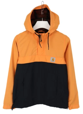 Carhartt Nimbus Two Tone Pullover Veste Homme XS Anorak à Capuche Léger - Photo 1/4