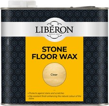 Natural Stone Slate and Terracotta Floor Wax Liberon 2.5 Litre Protects Stone