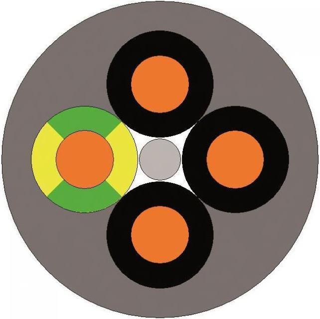 LAPP ÖLFLEX® CLASSIC 110 Steuerleitung 4 G 1.50 mm² Grau 1119304-100 100 m (1119