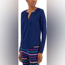 Jenni Women's Split-Neck Pajama Top