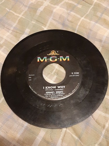HERMAN'S HERMITS 45 Vinyl Record ---- - Picture 2 of 4