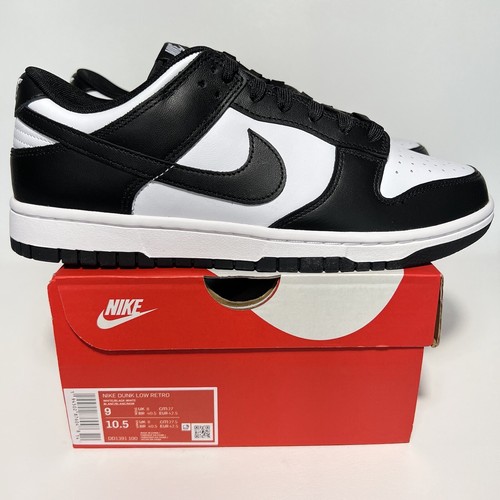 Nike Dunk Low Retro White Black Panda 
