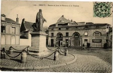CPA DREUX-Statue de Jean de Rotrou et le Théatre (177956)