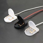 5x Knopf Batteriehalter für Knopfzelle CR2032 mit EIN-AUS Schalter, Batteriefach