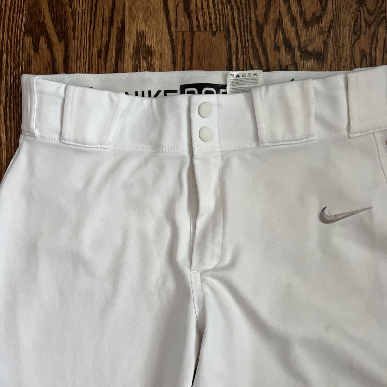 Nike Mens Baseball Pants White Medium eBay