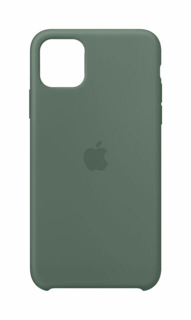 Apple Silicone Case For Iphone 11 Pro Max Pine Green For Sale Online Ebay