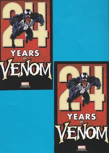 Marvel comics Post cards (2) Venom and (2)Circle of four awesome condition Pics! - Picture 3 of 6