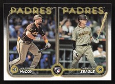 2024 Topps Update #US227 Mason McCoy/Chandler Seagle RC San Diego Padres QTY