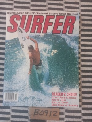 SURFER MAGAZINE / FEBRUARY 1999 / LISA VS PAMELA ANDERSON / SLATER VS CURREN