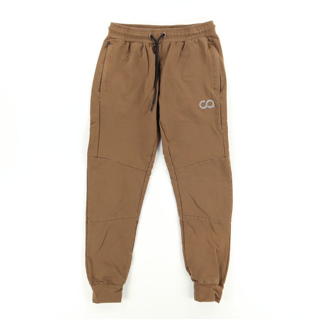 Contour Athletics Stretch Cruise Cotton Blend Woven Jogger Pants Brown