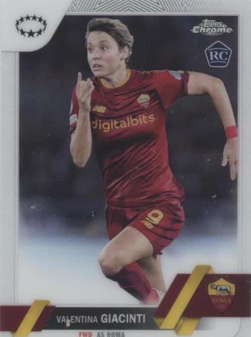 2022-23 Topps Chrome UEFA Women's Champions League Valentina Giacinti #76 - 1 of 1
