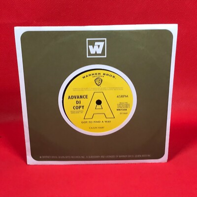 CAJUN HART Got To Find A Way  2005 UK 'A' label promotional 7'' single 45 Warner