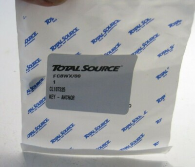 Total Source Clark 107325 (FC8WX/00) Key - Anchor - Prepaid Shipping (CL107325) 