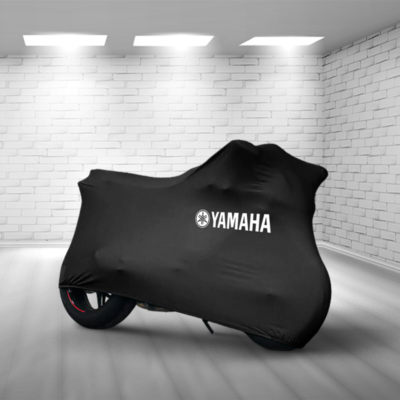 #ad YAMAHA Soft Perfect indoor Motorcyle Cover Motor bike Covers Cloth Fabric Garage $93.00