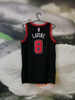 Chicago Bulls NBA 2020 shirt jersey Nike Jordan #8 Zach Lavine