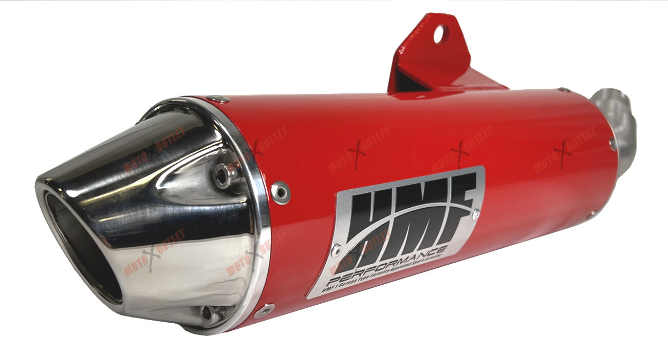 HMF Honda TRX 400EX Slip On Exhaust Red Performance 400 EX X 19992014