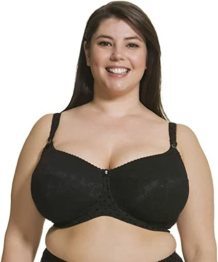 Cake Maternity Women's Parfait FlexiWire Lace Nursing Bra, Black, 38DD UK/38E US - Image 4 of 4