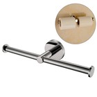 Stainless Steel Toilet Paper Holder Tissue Dispenser for Bathroom Silver Double