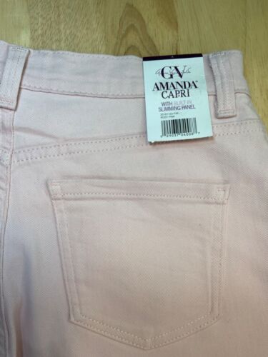New Women's Gloria Vanderbilt Amanda Capris —Built in Slimming Panel-U PIck!!* - Picture 3 of 13