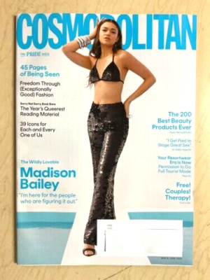 (NEW) Cosmopolitan Magazine May June 2023 Madison Bailey FAST FREE SHIP