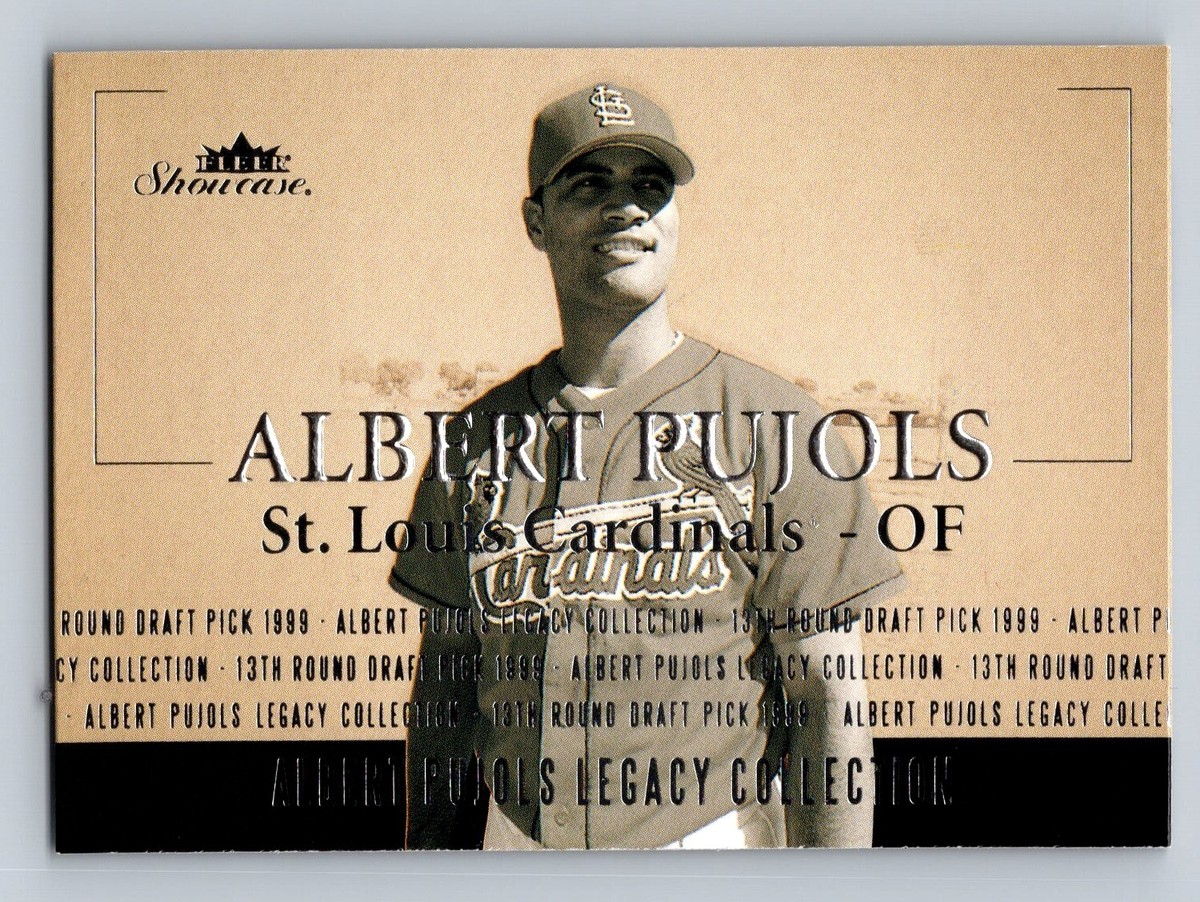 PUJOLS auto Fleer Showcase Rookie 【公式通販】