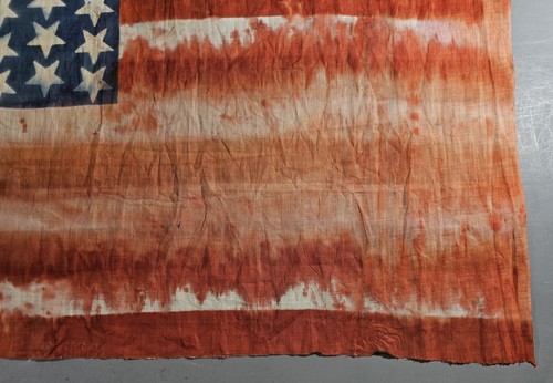 VINTAGE 42 STAR UNITED STATES OF AMERICA FLAG, 23" X 18" (UNOFFICIAL). - Picture 6 of 7