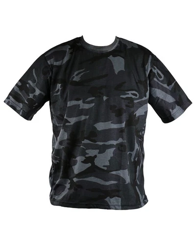 T Shirts Midnight Blue Camouflage.