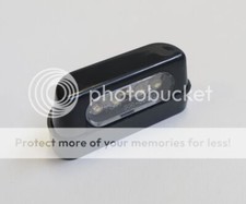 LTC1 LUCE TARGA 4 LED LEDS NERA UNIVERSALE OMOLOGATA HONDA VF 750