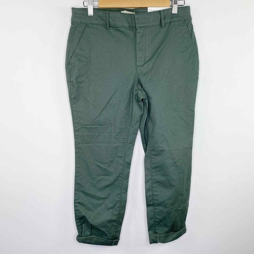 Cotton Blend Stretch Chinos Pants 