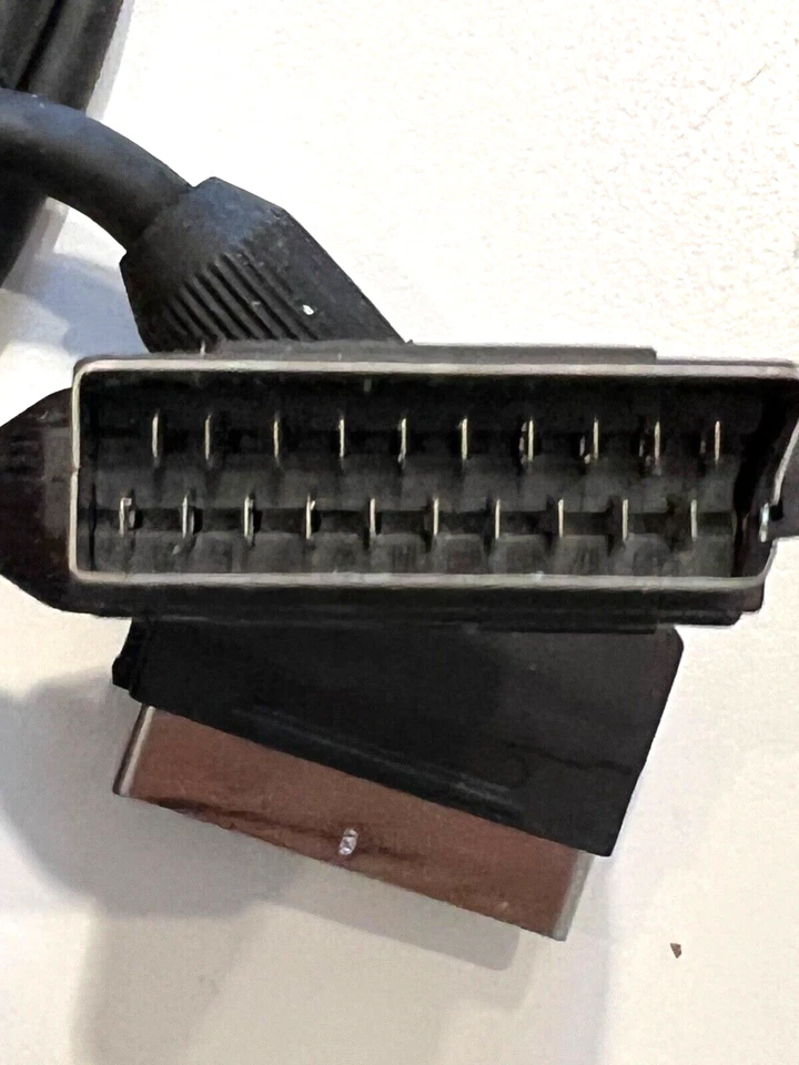 CAVO SCART 21 POLI CABLATI LUNGHEZZA 5 METRI NUOVO - Immagine 2 di 2