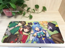 Anime KonoSuba Mouse Pad Large Anti-Skip Keyboard Desk Mat Game Playmat BS50