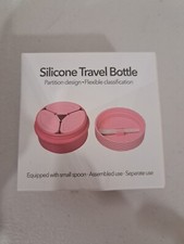 Travel Silicone Makeup Containers Refillable Empty Silicone Cream Jars