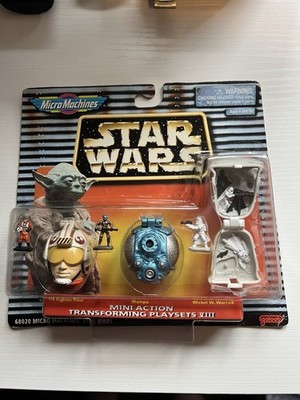 Star Wars Micro Machines Mini Action Playset - Luke Skywalker EXTREM SELTEN 