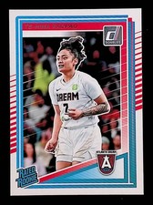 Te-Hina Paopao 2025 Donruss WNBA #91 Rookie Atlanta Dream