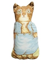 Beatrix Potter Tom kitten soft stuffed Toy Animal book Story baby