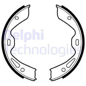 DELPHI Feststellbremse Bremsbackensatz Für PORSCHE Panamera 09-16 298698533 - Bild 1 von 1